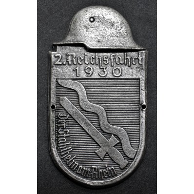 Car Plaque - 2. ReichsFahrt 1930