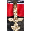 Ribbon Accessory - Clasp with bay leaves and Eagle