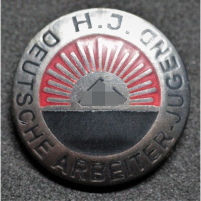 H. J. Deutsche Arbeiter-Jugend Badge