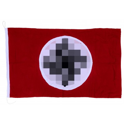 -Flag - NSDAP Cotton (150x90cm hand-stitched)