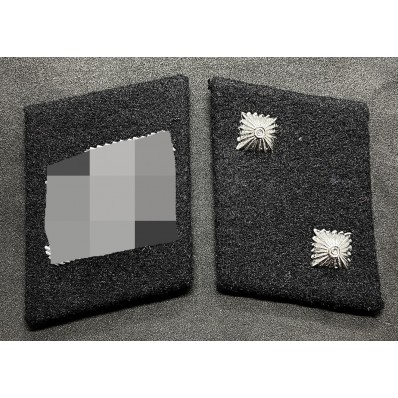 Waffen-SS Collar Tabs - Oberscharführer