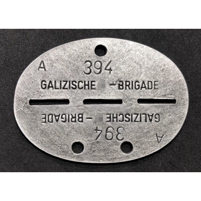 Identification Tag - Galizische SS Brigade