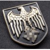 Kriegsmarine Tropical (Pith) Helmet Insignia (Eagle)